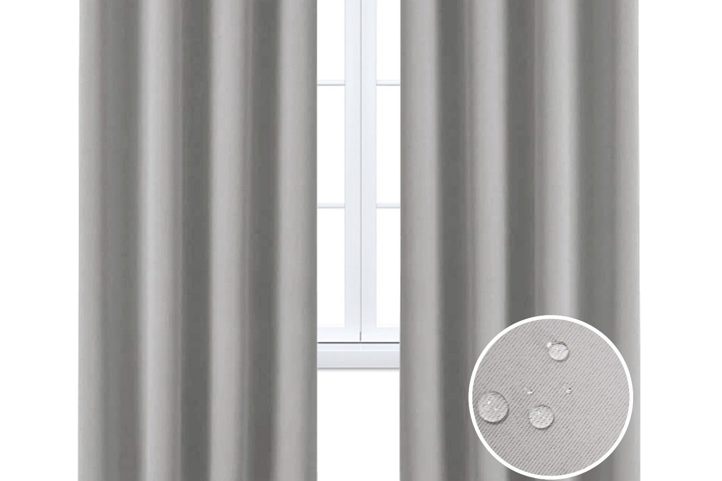 Full Blackout Curtains – Thermal Window Drapes for Bedroom