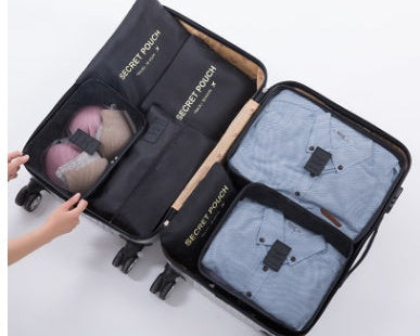 Travel Packing Cubes Set – Waterproof Nylon Organizer Bag for Trips