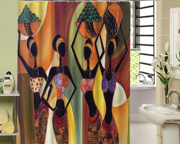 Stylish Shower Curtain Waterproof – Modern Bathroom Decor
