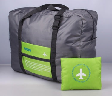 Nylon Waterproof Travel Duffel Bag – Large Capacity Foldable Gym & Storage Organizer