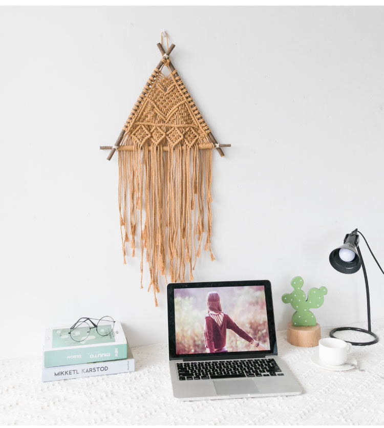 Nordic Macrame Wall Hanging for Calm, Cozy Vibes