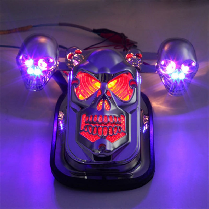 Motorcycle LED Rear Light – Universal Brake Taillight for Safer & Stylish