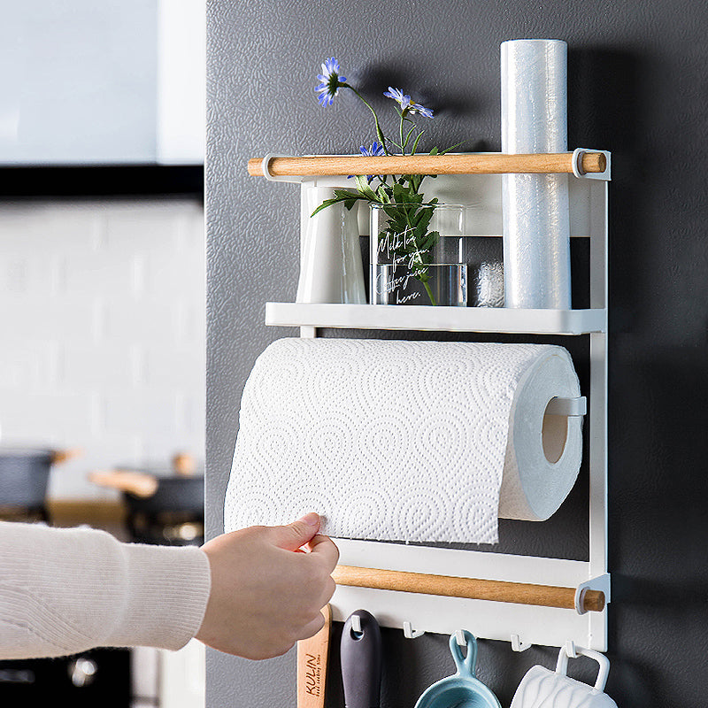 Fridge Magnetic Storage Organizer – Space Saving Rack for Kitchen & Home Use