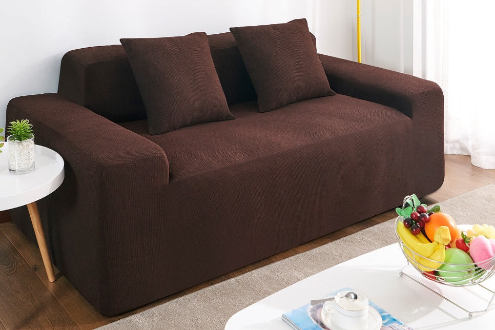 Easy-Fit Sofa Protector – Waterproof Polar Fleece Couch Slipcover for 1-4 Seats