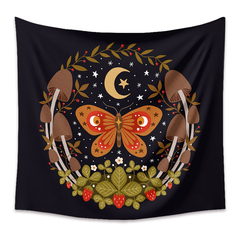 Bohemian Wall Hanging Tapestry – Cozy Aesthetic Decor for Bedroom & Living Room