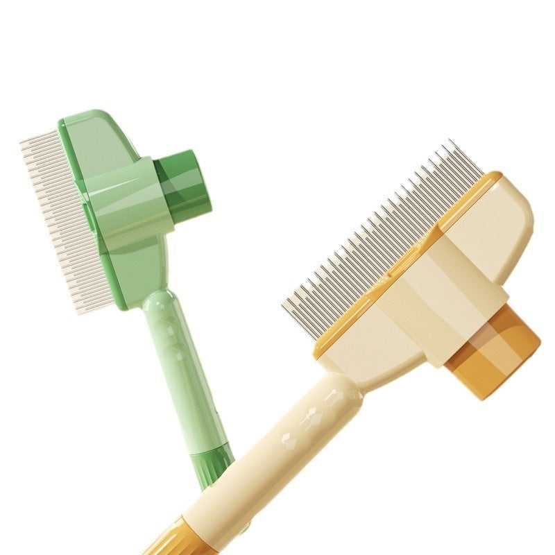 Premium Pet Grooming Comb | Easy-Clean Deshedding Tool for Dogs & Cats