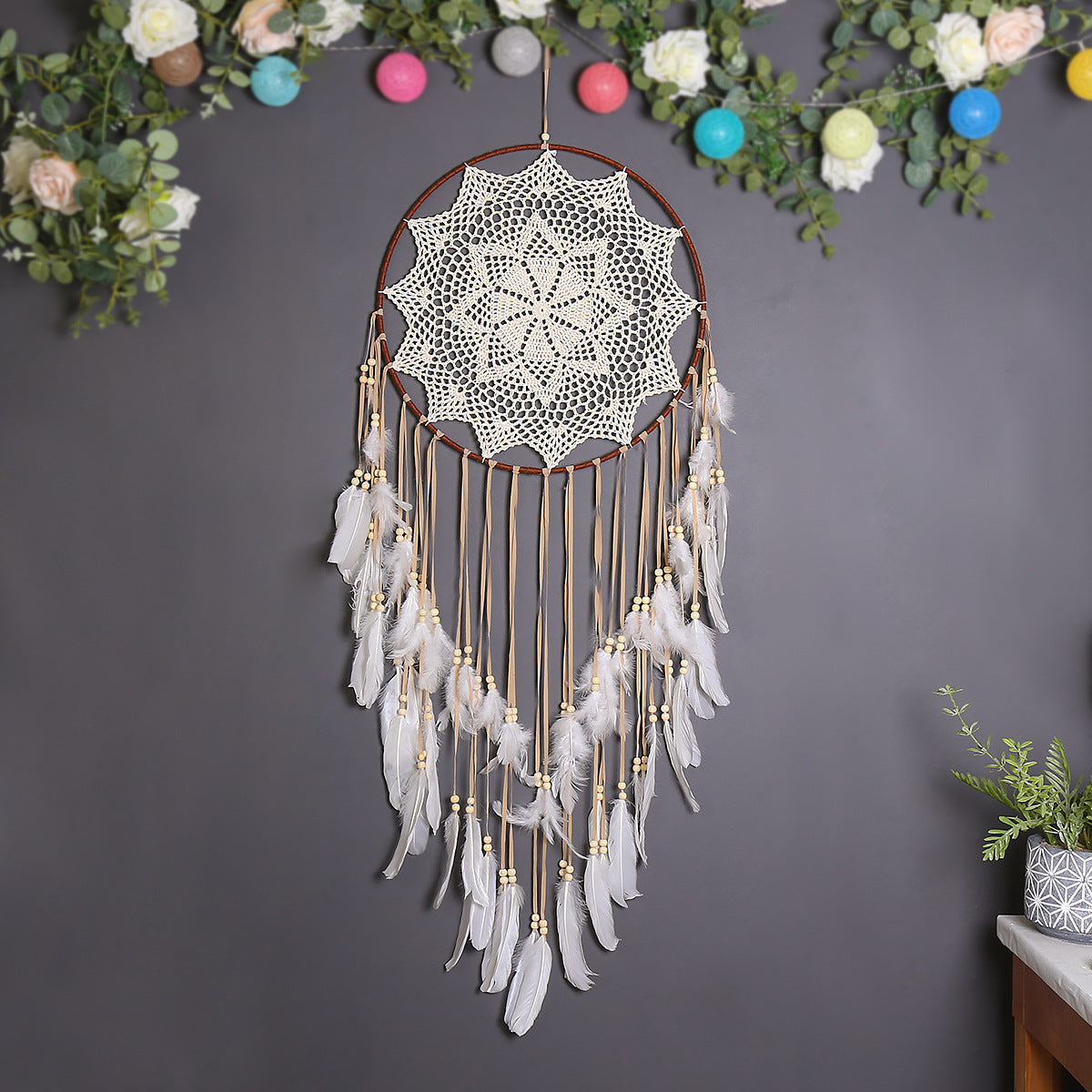 Boho Dreamcatcher Decor for a Peaceful Cozy Home