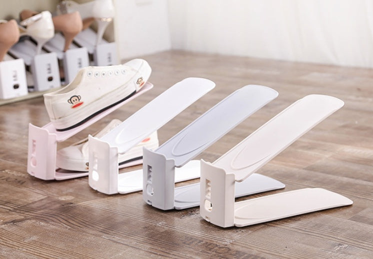Shoe Storage Rack Organizer | Space Saving Entryway Shoe Shelf for Home Organization
