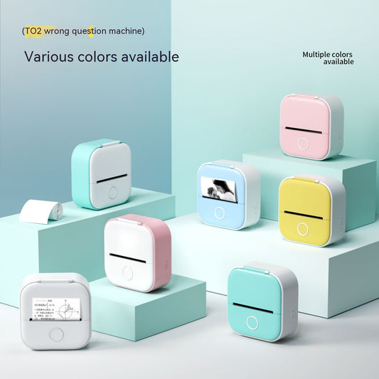 Mini Label & Photo Printer – Easy, Quick, Portable