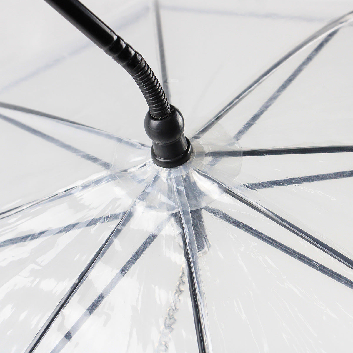Pet Rain Umbrella – Transparent Dog Umbrella for Walking