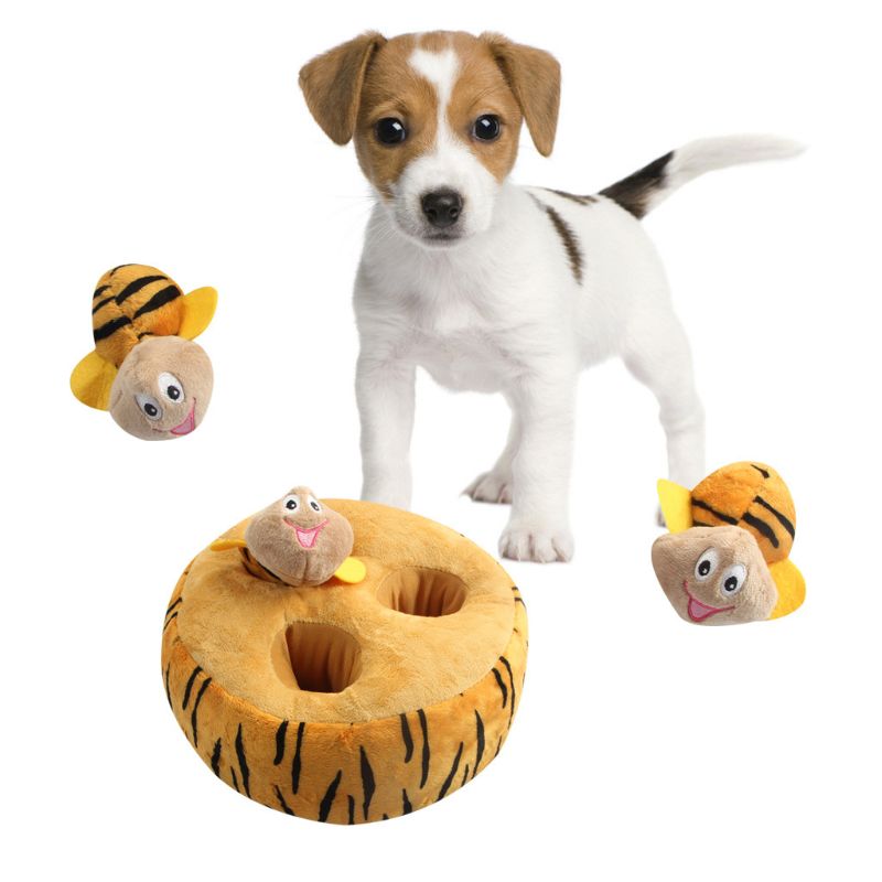 Voice Activated Plush Toy for Pets – Engaging Dog & Cat Chew Toy