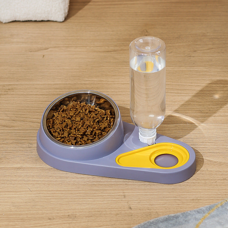 Automatic Pet Water Fountain Dog Cat Drinking Bowl Hydration Basin Anti Spill Feeder