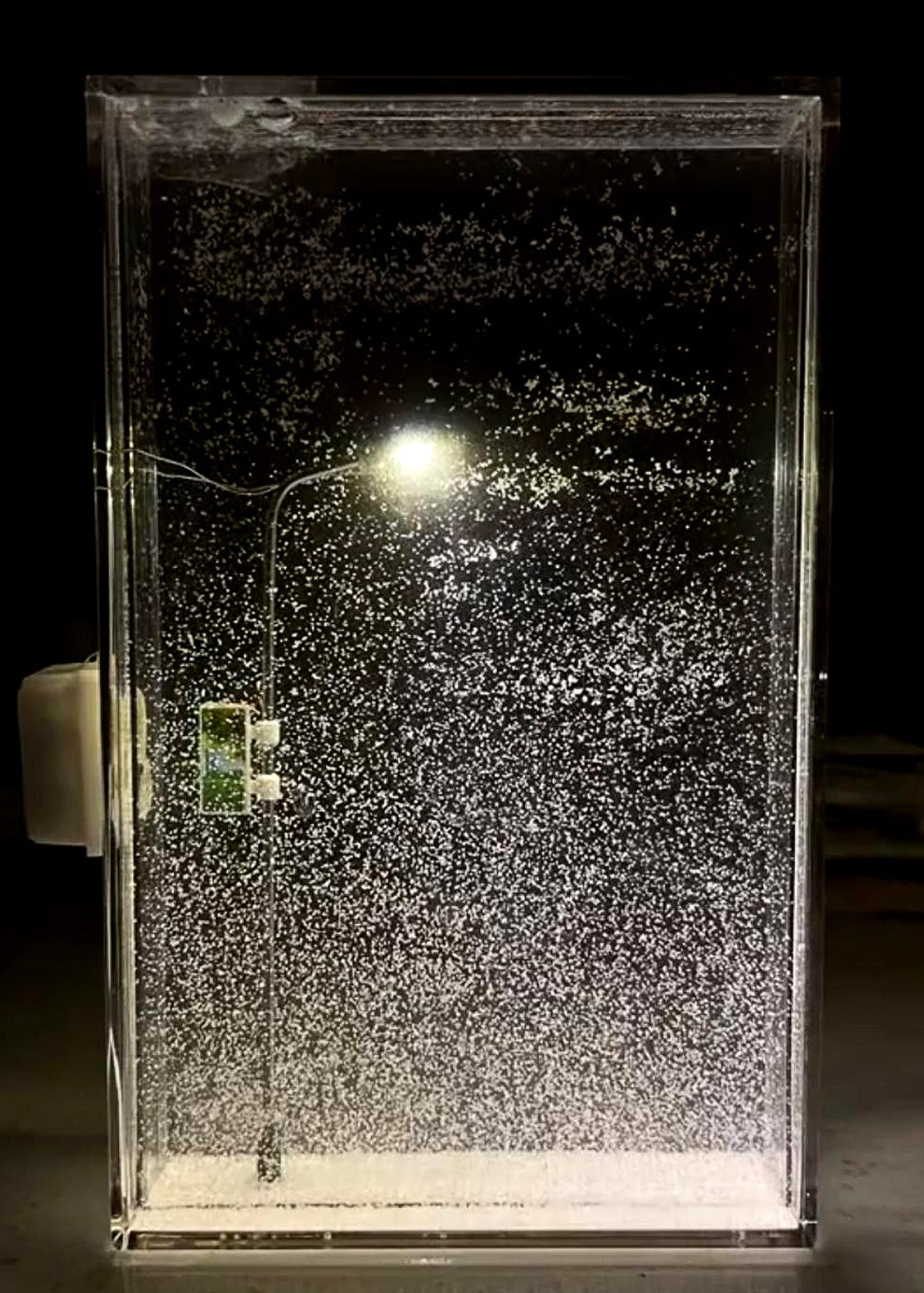 Magic Snowy Landscape Night Light – DIY Christmas Desktop Decor