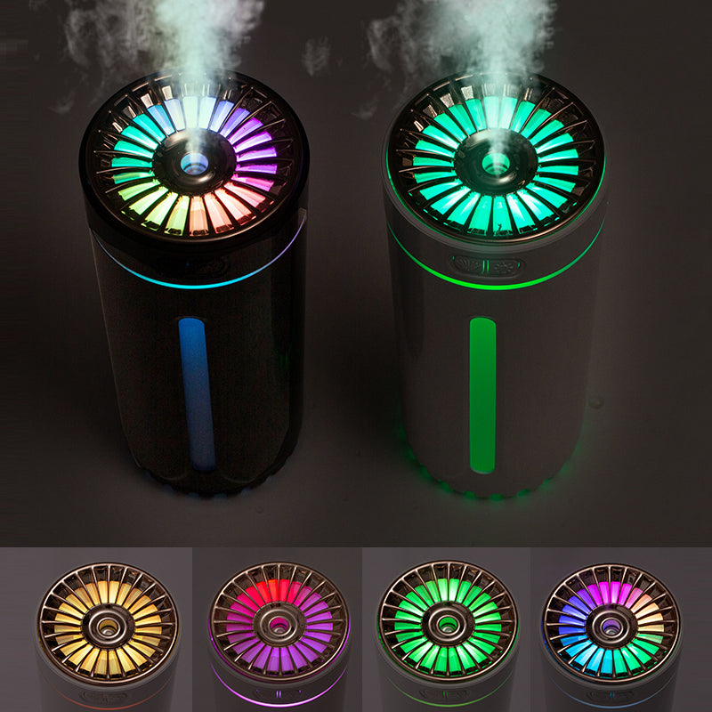 Wireless Cool Mist Humidifier – Mini USB Air Diffuser Purifier for Car, Home & Office Use