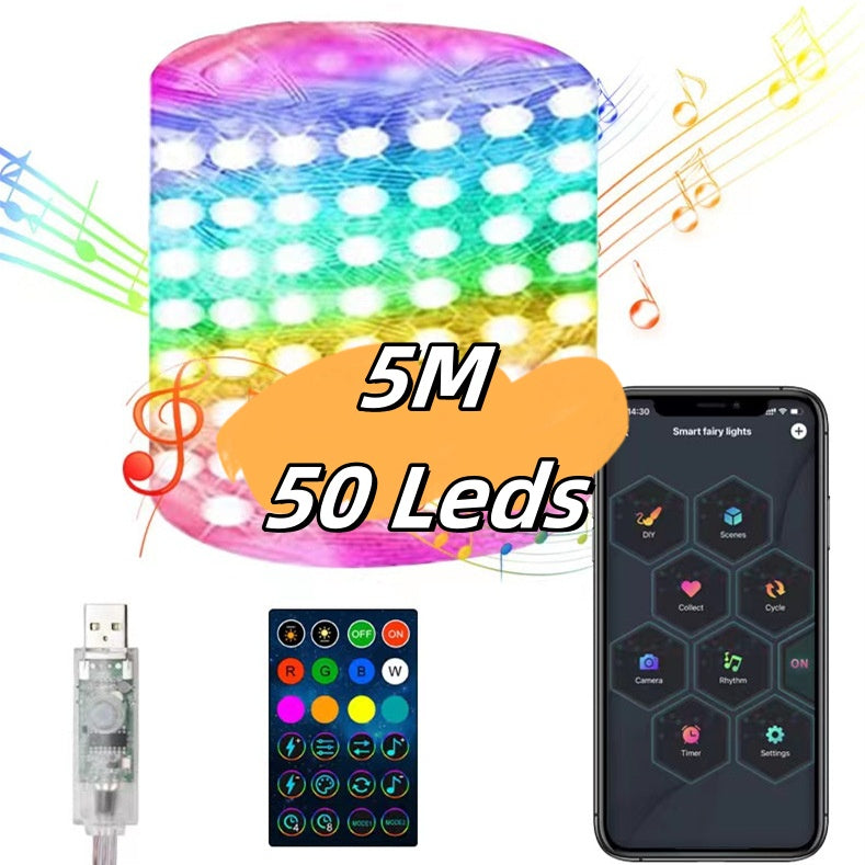 Smart LED Christmas Lights – Remote & Point Control String Lights