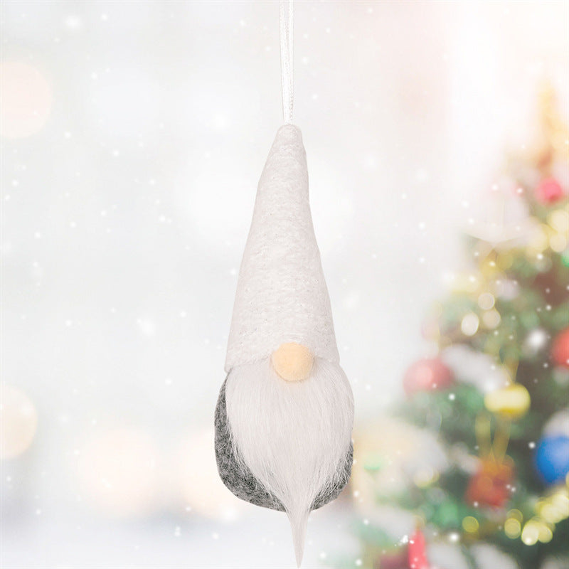 Christmas Hanging Knitted Ornament – Small Festive Pendant