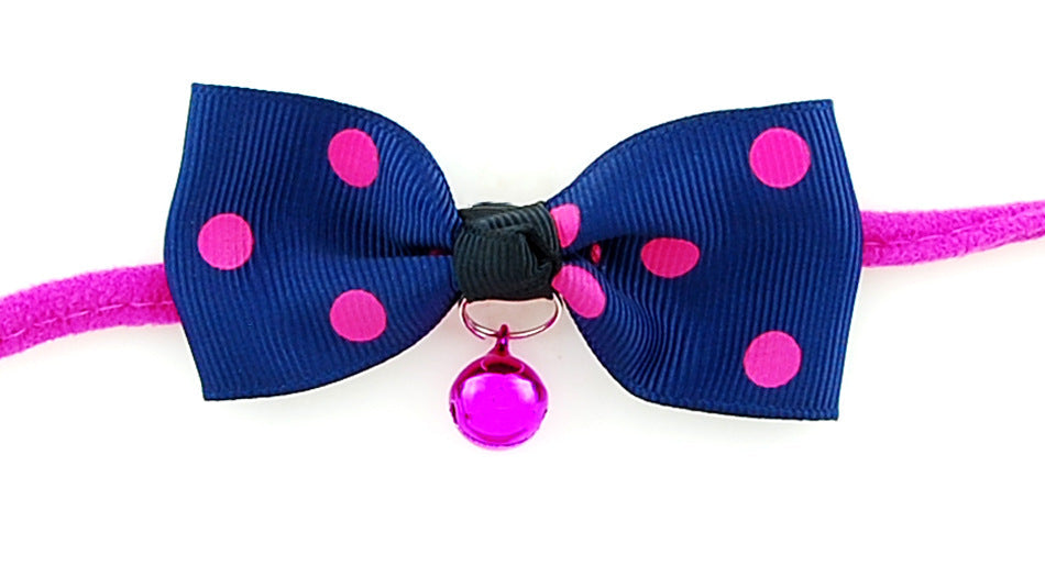 Fashion Pet Bow Tie – Cute Dog & Cat Collar Accessory for Everyday Style