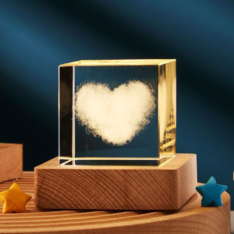 3D Crystal Glow Lamp – Ideal Kids Birthday Gift