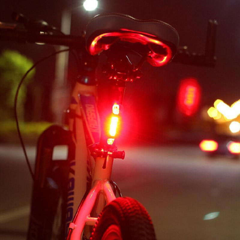 Smart Bike LED Rear Light Taillight – Waterproof Bicycle Safety Lamp for Night Riding