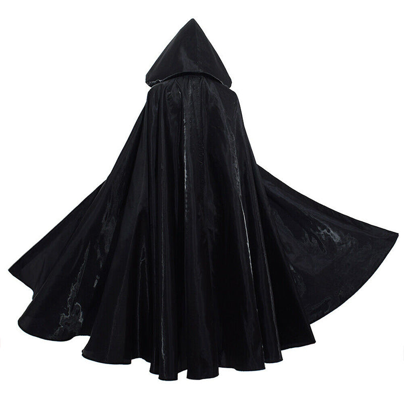 Medieval Fantasy Wizard Robe – Halloween Cloak Costume for Cosplay & Events