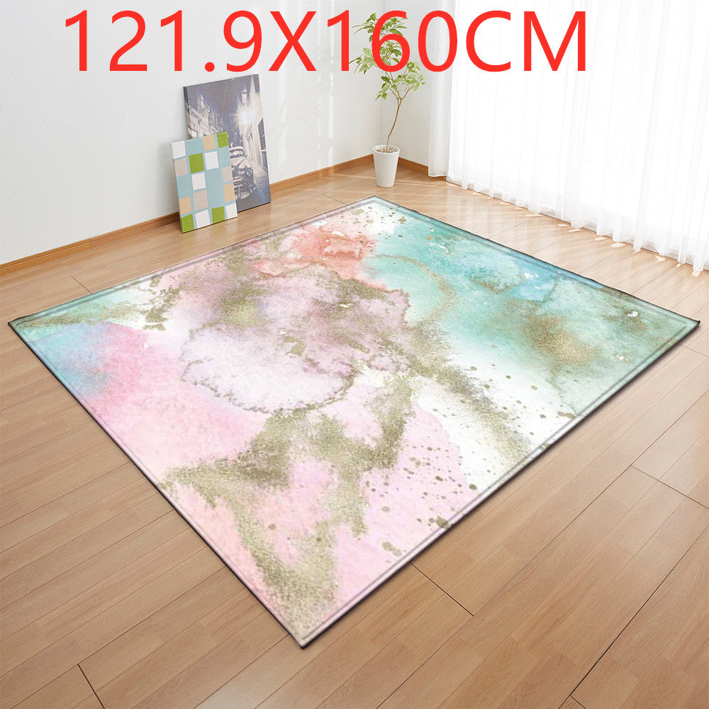 Marble Pattern Carpet Rug – Luxury Living Room & Bedroom Area Rug Home Decor
