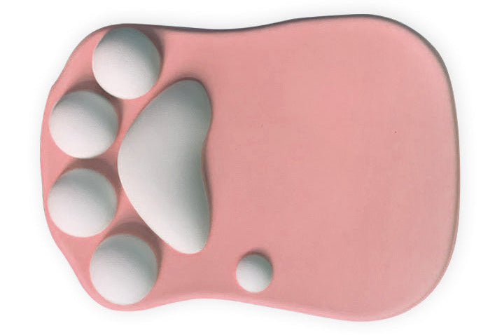 Soft Silicone Cat Paw Mouse Pad – Cute Wrist Cushion for Gamers and Students