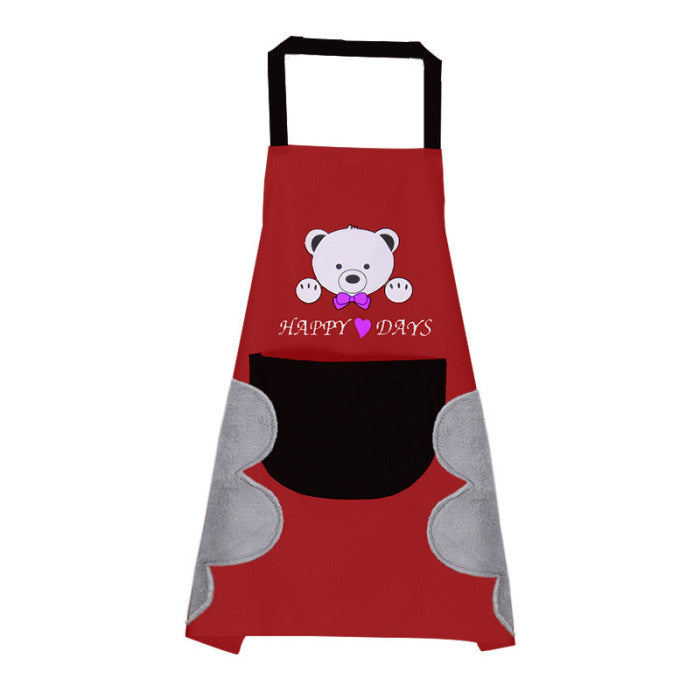 Waterproof Kitchen Apron for Cooking – Adjustable Chef Apron