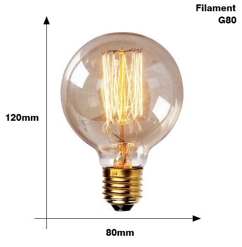 Retro Vintage Edison Bulb E27 – Stylish Filament Lighting for Home Decor