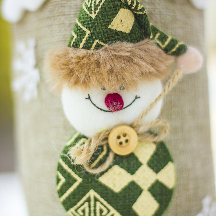 Christmas Wine Bottle Covers for Holiday Cheer