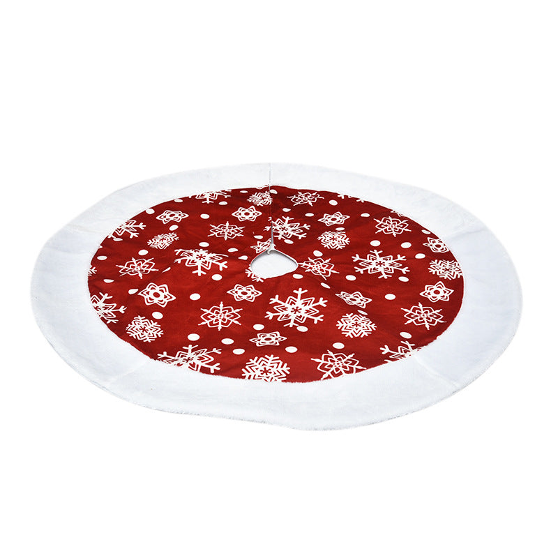 Christmas Tree Skirt Decoration – Festive Xmas Tree Base Cover for Holiday Home Decor