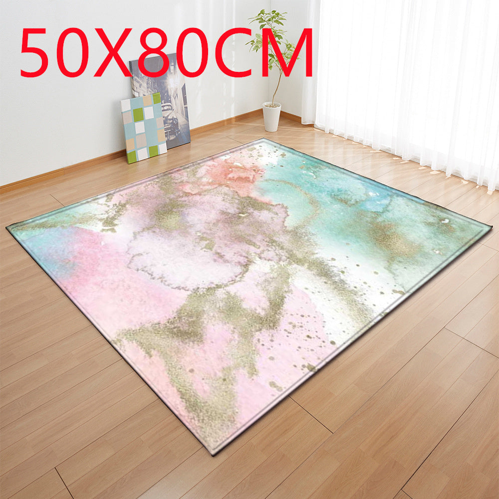 Marble Pattern Carpet Rug – Luxury Living Room & Bedroom Area Rug Home Decor