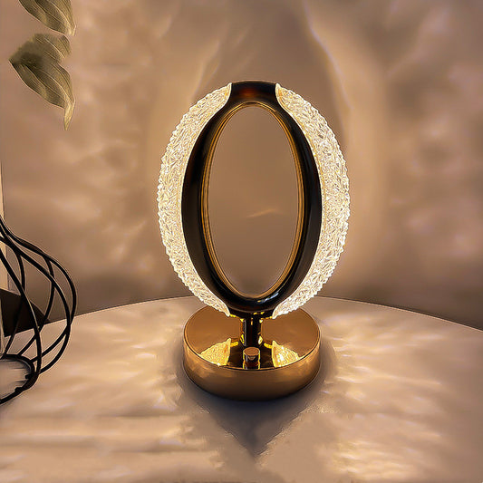 Crystal Acrylic Star Eye Night Light – LED Touch Lamp for Cozy Home & Bedroom Decor
