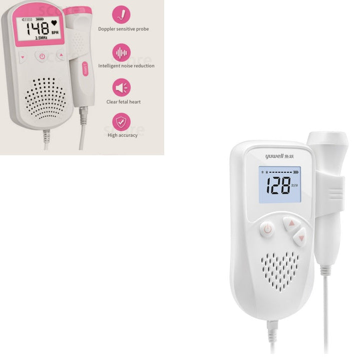 Fetal Heartbeat Monitor – Pregnancy Baby Doppler for Home Use
