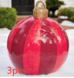 Large Christmas Decoration Balls for Festive Outdoor Displays