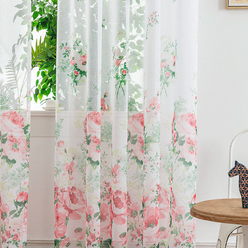 Minimalist Mesh Sheer Curtains – Light Transmission Bedroom Window Drapes for Cozy Living Space