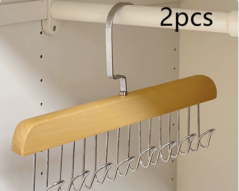 Home Closet Organizer Multi-Hook Storage Rack – Space Saving Clothes Hanger
