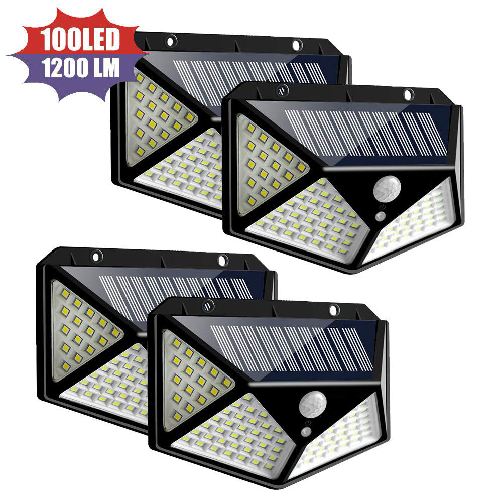 Outdoor Solar Motion Sensor Light – Waterproof LED Wall Light for Security, Garden & Backyard