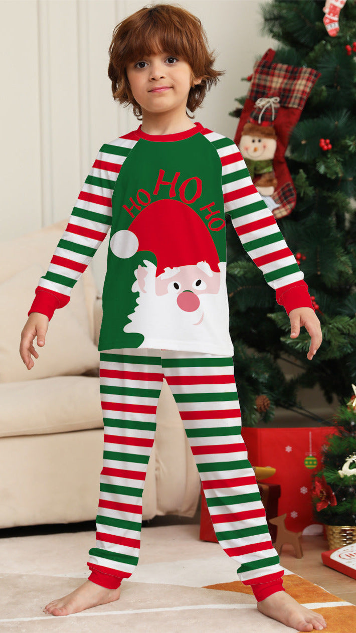 Red Stripe Matching Family Pajamas – Cozy Holiday Sleepwear for All