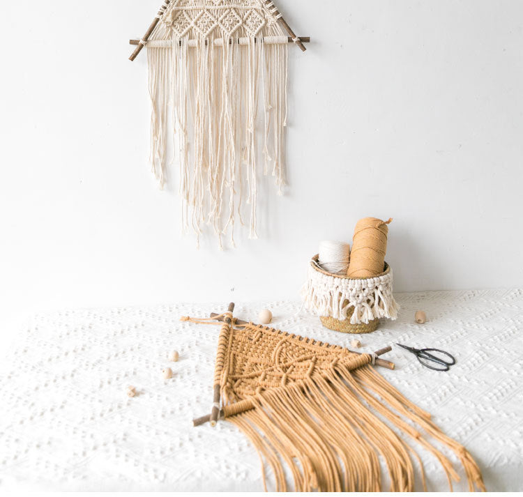 Nordic Macrame Wall Hanging for Calm, Cozy Vibes