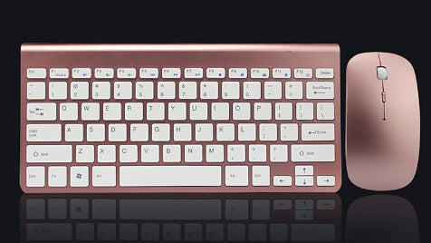 2.4G Wireless Keyboard & Mouse Combo | Portable Mini Set for Laptop, PC, Smart TV & Gaming