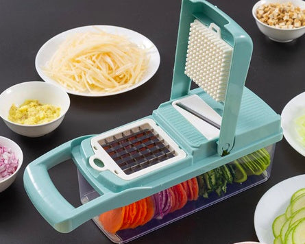 Vegetable Cutter Slicer Dicer Set – All-in-One Kitchen Tool for Healthy Meal Prep