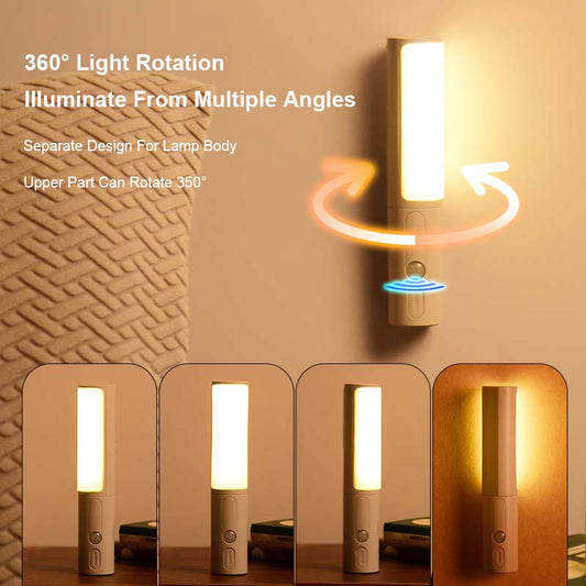 Smart Motion Sensor Night Light – LED Wall Lamp for Home, Cabinet, Wardrobe & Hallway
