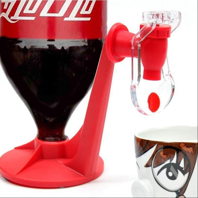 Portable Drink Dispenser Bottle – Easy Pour Soda & Water for Home Bar Setup