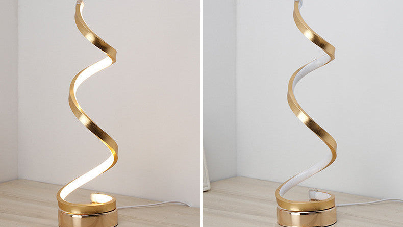 Aesthetic Table Lamp – Modern LED Night Light for Cozy Bedroom Decor
