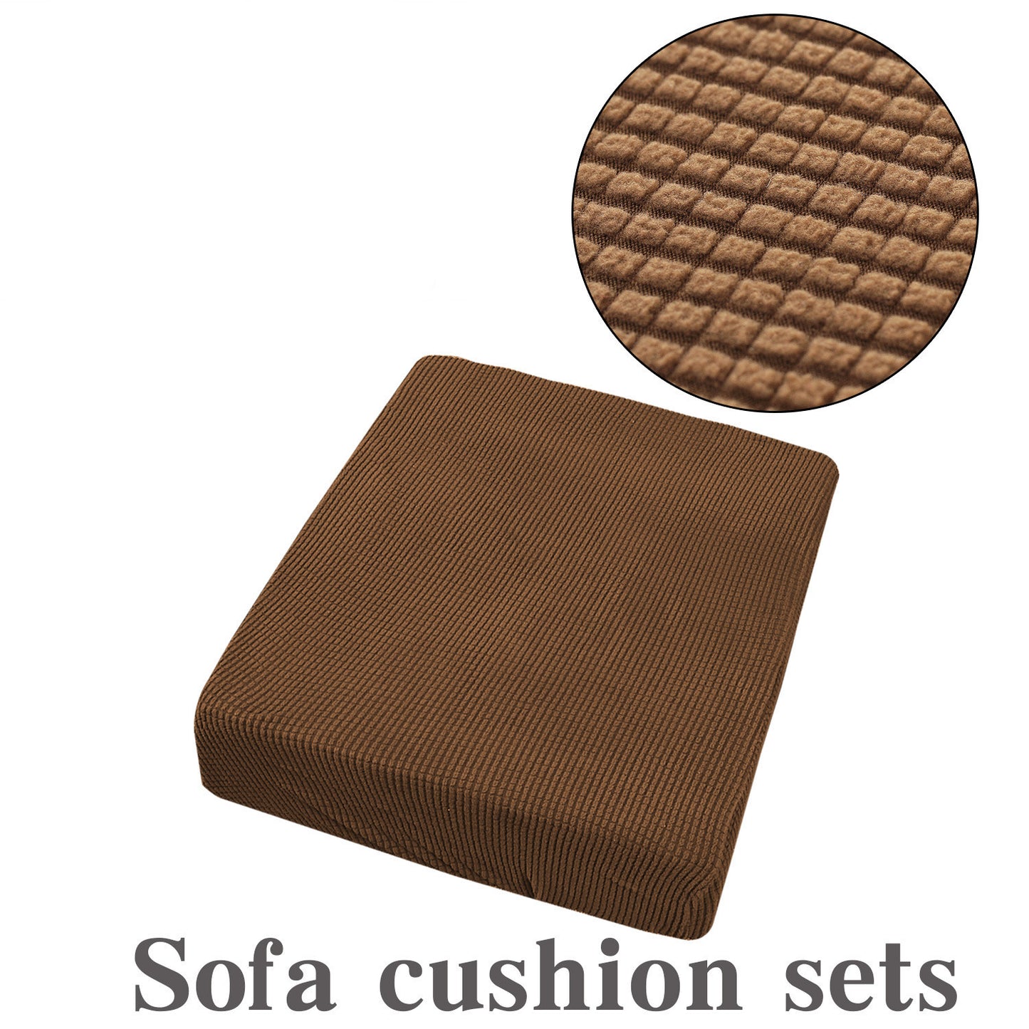 Waterproof Corduroy Sofa Cover – Anti-Slip Stretch Couch Protector for Living Room Furniture