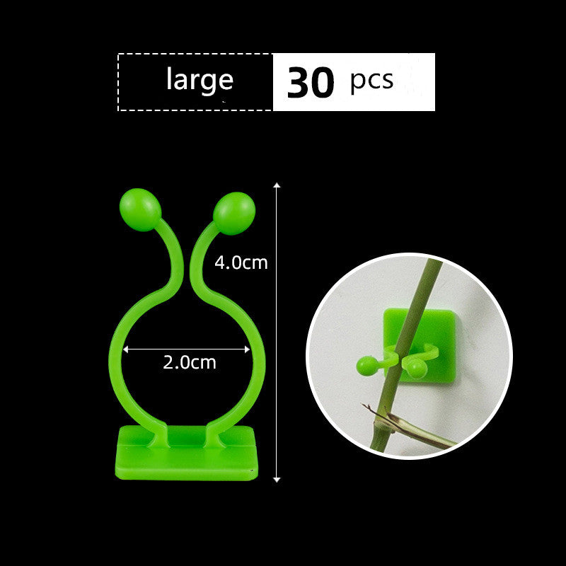 Garden Plant Climbing Clips – Self Adhesive Wall Fixer for Vines, Flowers & Green Plants