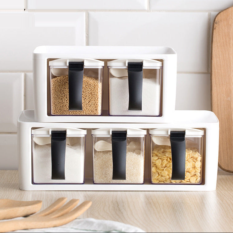 Stackable Spice Rack Organizer – Kitchen Herb & Seasoning Jar Storage