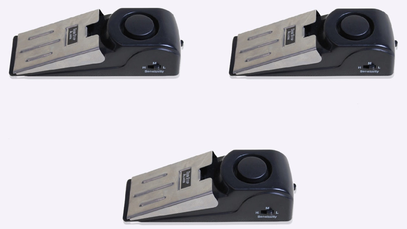 Door Stop Alarm – Burglar & Home Safety Door Security Tool