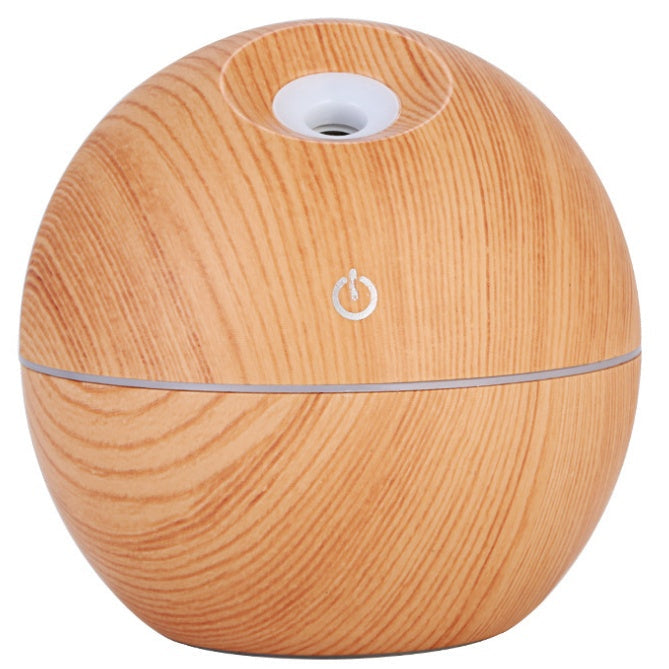Essential Oil Diffuser Humidifier USB – Ultrasonic Air Purifier with 7-Color LED Night Light