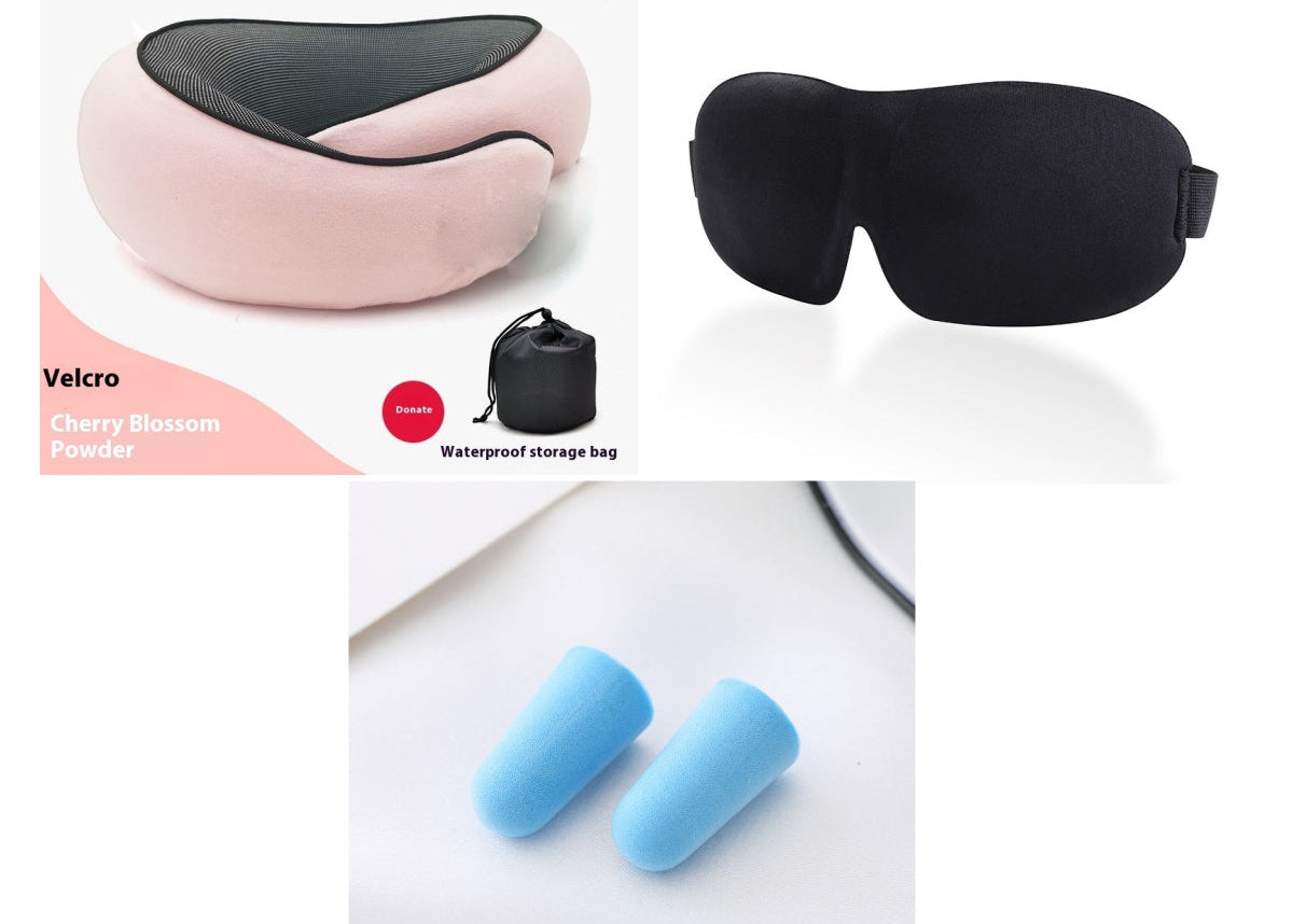 Comfort Travel Neck Pillow – Portable U-Shaped Cushion